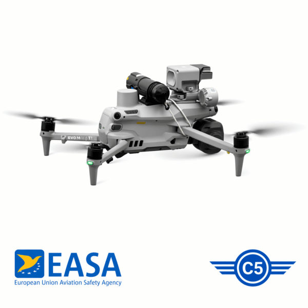 Kit Conversione C5 DJI Matrice 4 con Paracadute Dronavia KRONOS M4 MoC 2511-2512