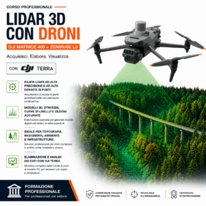 Corso Agricoltura di Precisione con Drone Multispettrale – Workflow Completo (8h, One-to-One)