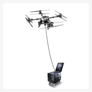 tethered dji flycart 100 alimentazione continua 220m